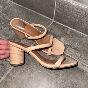 Dolce Vita Women's Nude Block Heels